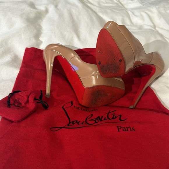 CHRISTIAN LOUBOUTIN LADY PEEP PUMP - Picture 7 of 9